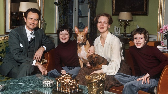 Die dänische Königsfamilie 1980