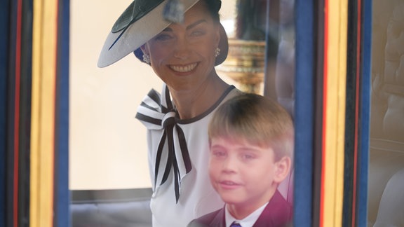 Kate, Prinzessin von Wales, und Prinz Louis