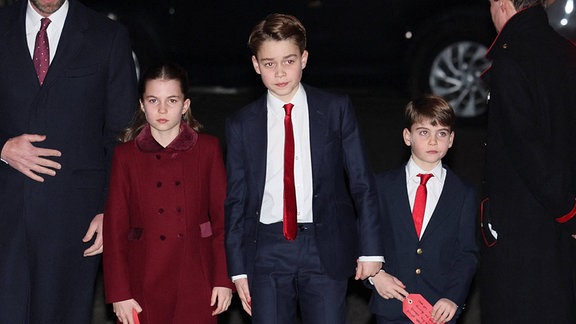 Prinz Louis mit seiner Familie