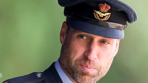 Prinz William in Militäruniform