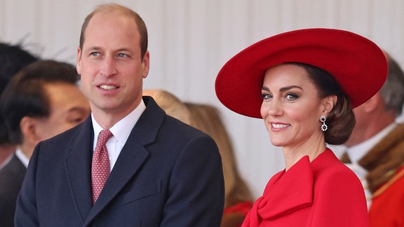 Prinz William und Kate, Prinzessin von Wales, 2023