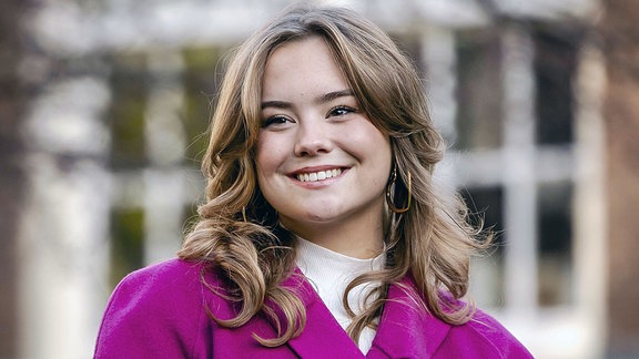 Prinzessin Ariane bei einem traditionellen Fototermin der königlichen Familie im Begijnhof.