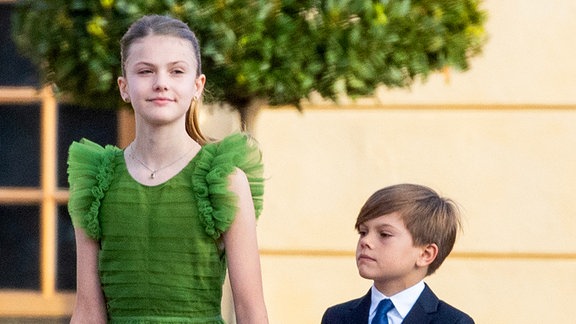 Prinzessin Estelle und Prinz Oscar