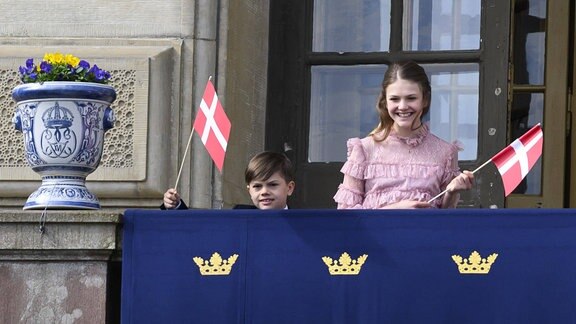 Prinzessin Estelle und Prinz Oscar