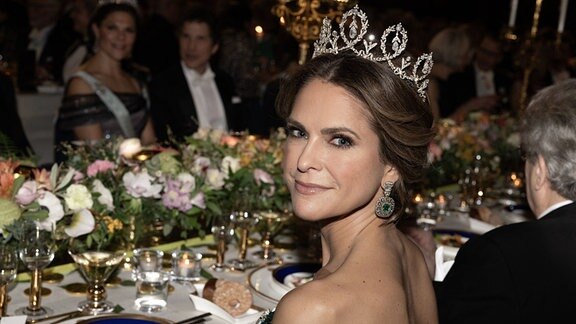 Prinzessin Madeleine von Schweden beim Nobel Preis Banquet
