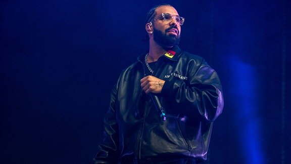Drake auf der Bühne