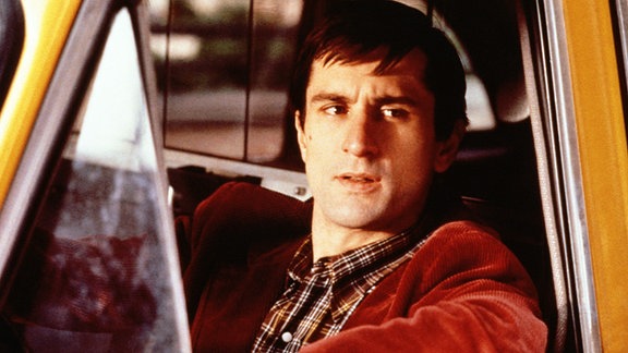 Robert De Niro im Film Taxi Diver