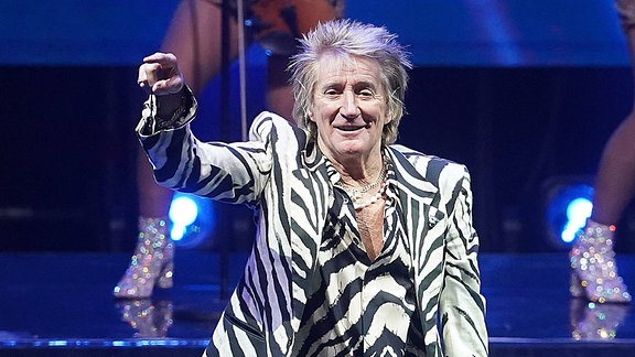 Rod Stewart in Madrid In Concert