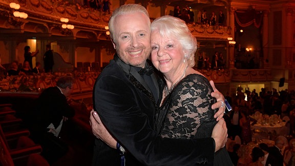 Ross Antony mit Mutter Vivien Catterall
