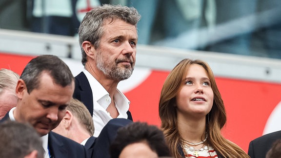 Prinzessin Josephine und König Frederik von Dänemark