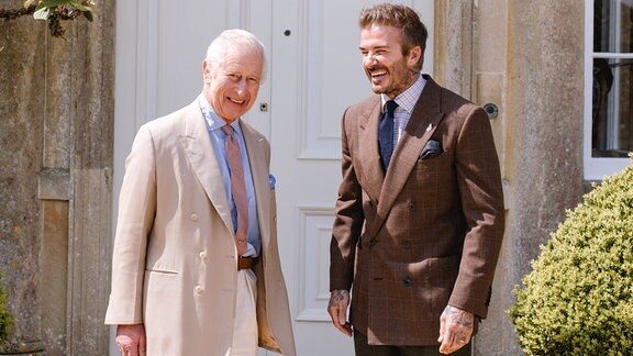 David Beckham und König Charles