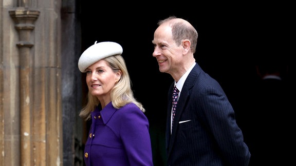 Sophie, Herzogin von Edinburgh, und Prinz Edward