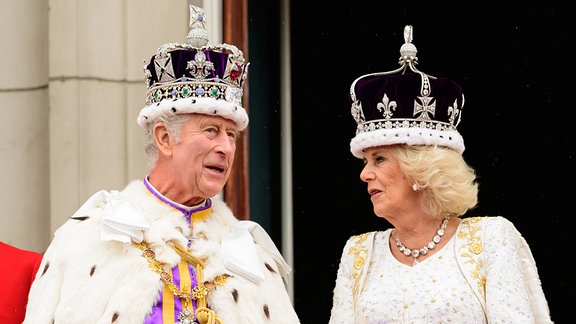 König Charles III. und Königin Camilla