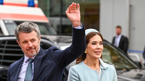 Der dänische König Frederik und Königin Mary.
