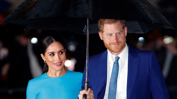 Harry und Meghan an ihrem Hochzeitstag