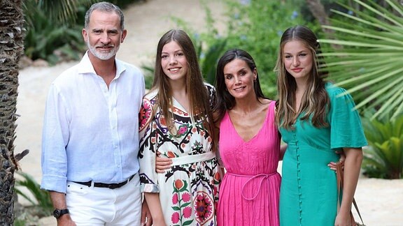 Familienfoto der Spanischen Royals