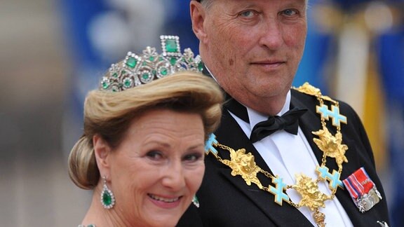 König Harald und Königin Sonja