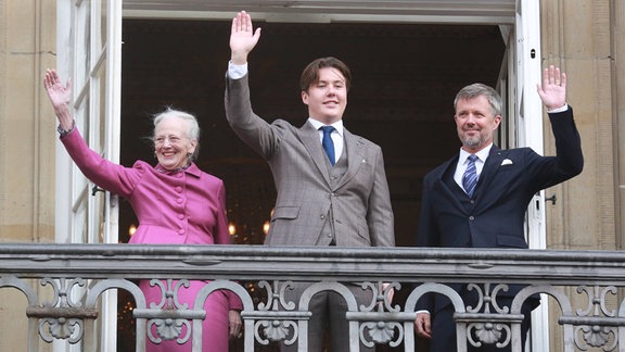 Prinz Christian von Dänemark darf jetzt das Staatsoberhaupt vertreten