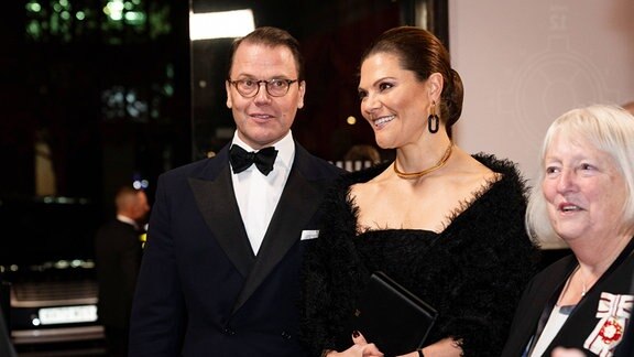 Prinzessin Victoria und Prinz Daniel in London.