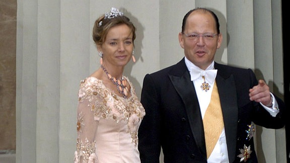 Kronprinz Kardan und seine Frau Miriam Ungria, 2008