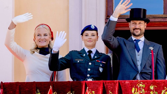 Prinzessin Mette-Marit, Prinzessin Ingrid Alexandra, Prinz Haakon