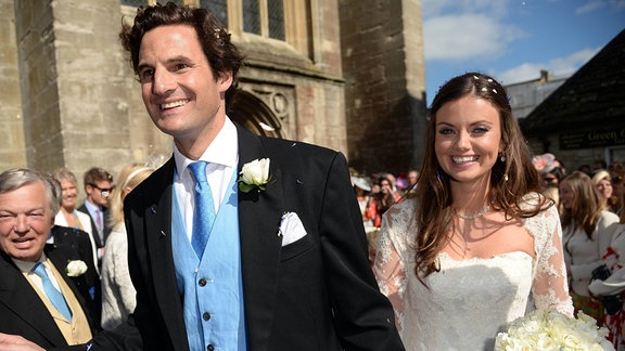 Lady Natasha Rufus Isaacs und Rupert Finch