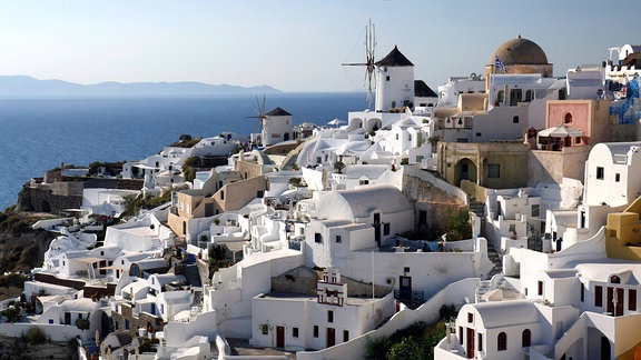 Oia auf dem griechischen Archipel Santorini