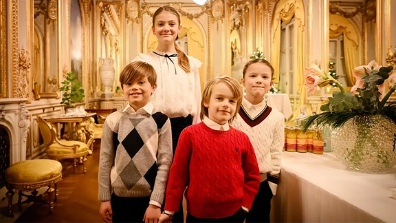Schweden Royals Kinder in der Oper