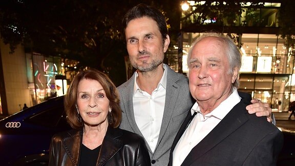 Senta Berger, Simon Verhoeven und Michael Verhoeven