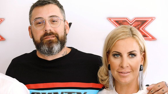 Paul Hartmut Würdig alias Sido mit Charlotte Würdig, 2018