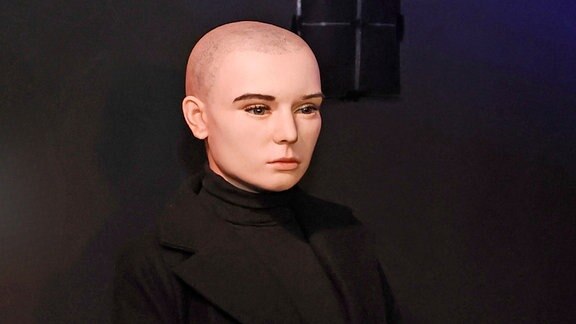 Wachsfigur der irischen Sängerin Sinead O'Connor