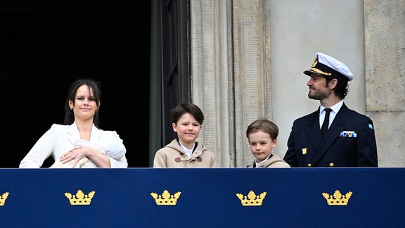Prinz Carl Philip, Prinzessin Sofia, Prinz Alexander, Prinz Gabriel und Prinzessin Ines (SE)