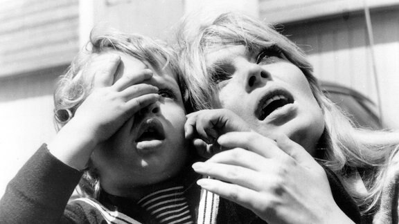 Christian Aaron Boulogne und seine Mutter 1966