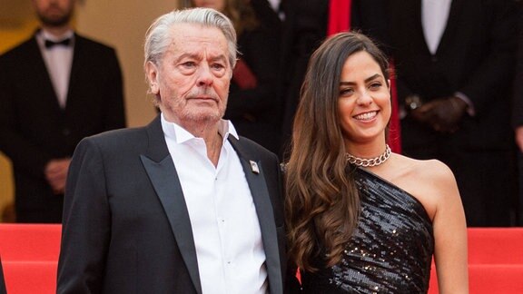 Alain Delon und Anouchka Delon