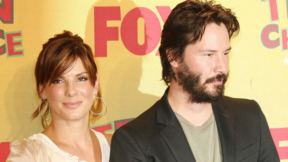 Sandra Bullock und Keanu Reeves, 2006