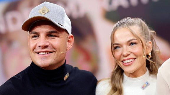 Sänger Pietro Lombardi und seine Verlobte, die Influencerin Laura Maria Rypa