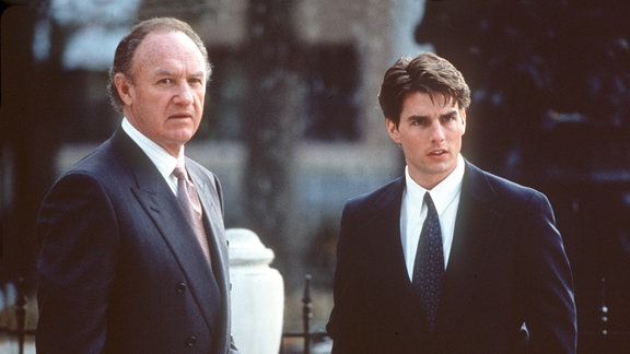 Gene Hackman und Tom Cruise