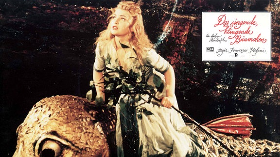 Christel Bodenstein auf Plakat für den Film - Das singende klingende Bäumchen.