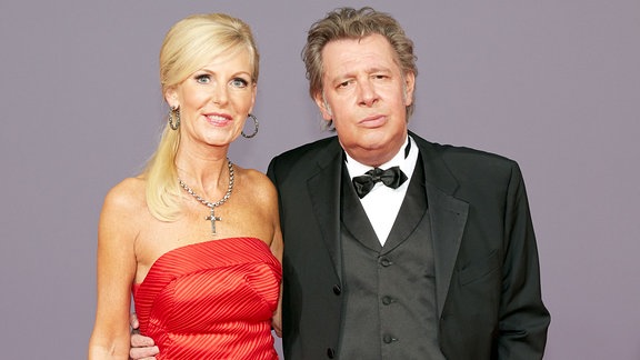 Schauspieler Jan Fedder und Ehefrau Marion, 2013.