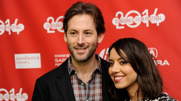 Jeff Baena mit Aubrey Plaza