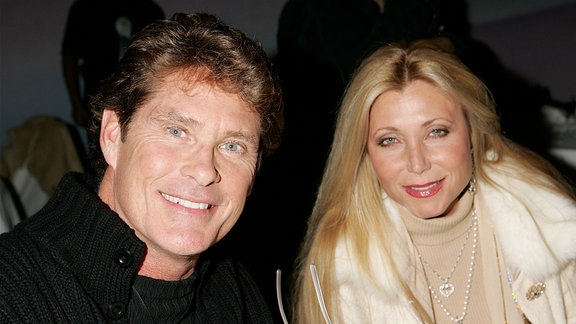 David Hasselhoff und Pamela Bach