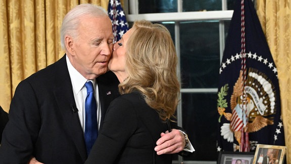 Joe Biden und seine Frau Jill