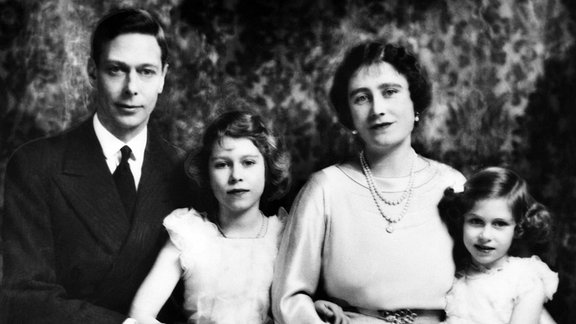 König George IV. und seine Familie