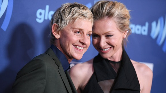 Ellen DeGeneres und Portia de Rossi 