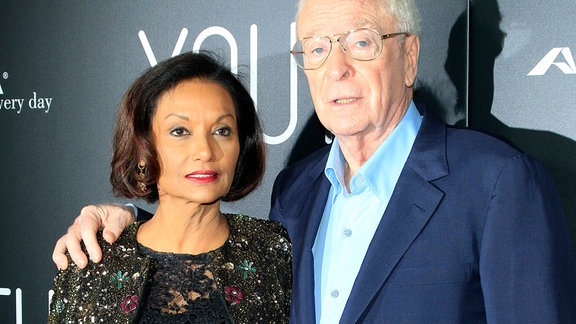 Shakira Caine und Michael Caine 