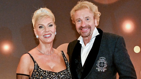 Thomas Gottschalk und seine Freundin Karina Mroß