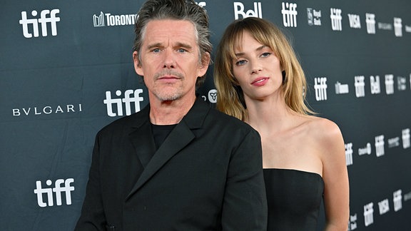 Ethan Hawke und Maya Hawke