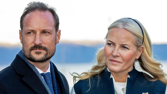 Mette Marit und Haakon von Norwegen