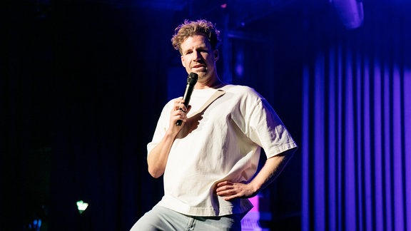Komiker Luke Mockridge bei einem Auftritt