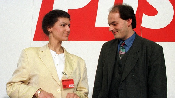 Sahra Wagenknecht und ihr Freund Ralph-Peter Niemeyer
